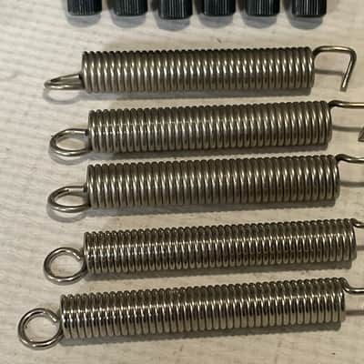 1980's Korean Ibanez RG250 Series Guitar Powerocker DX Power Rocker Black Factory Tremolo Bridge Set image 3