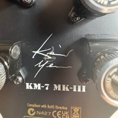 Schecter Keith Merrow KM-7 MK-III Legacy W/Evertune! Transparent Black Burst image 7