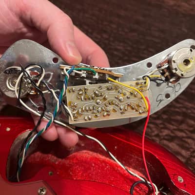 Vintage 1985 Ernie Ball Music Man Sabre Bass  Pre-EB Serial# Red 3EQ Preamp Nice Finish Checking image 11
