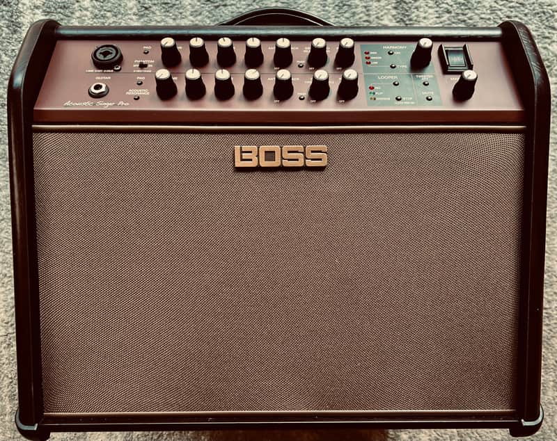 Boss ACS-PRO Acoustic Singer Pro 120w 1x8 Guitar Combo 2017 - Present - Brown image 1