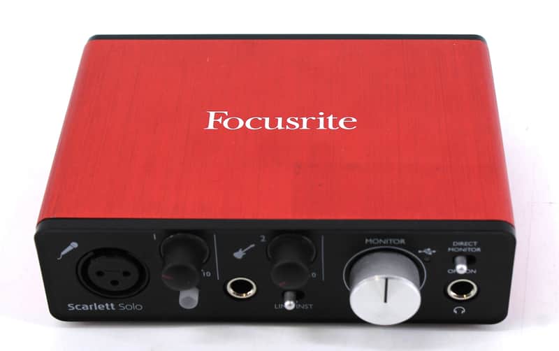 Focusrite Scarlett Solo 2nd Gen USB Audio Interface | Reverb Canada Focusrite Scarlett Solo 2nd Gen USB Audio Interface | Reverb Canada