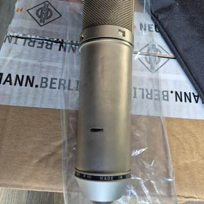 Neumann U 87 Large Diaphragm Multipattern Condenser Microphone 1967 - 1985 - Nickel image 7