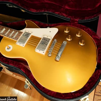 2003 Gibson 1957 R7 Les Paul Standard Goldtop "Good Wood Era" image 10