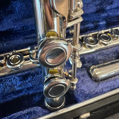 Armstrong 103 Open Hole Flute (Inline G) 1979 - Silver image 9