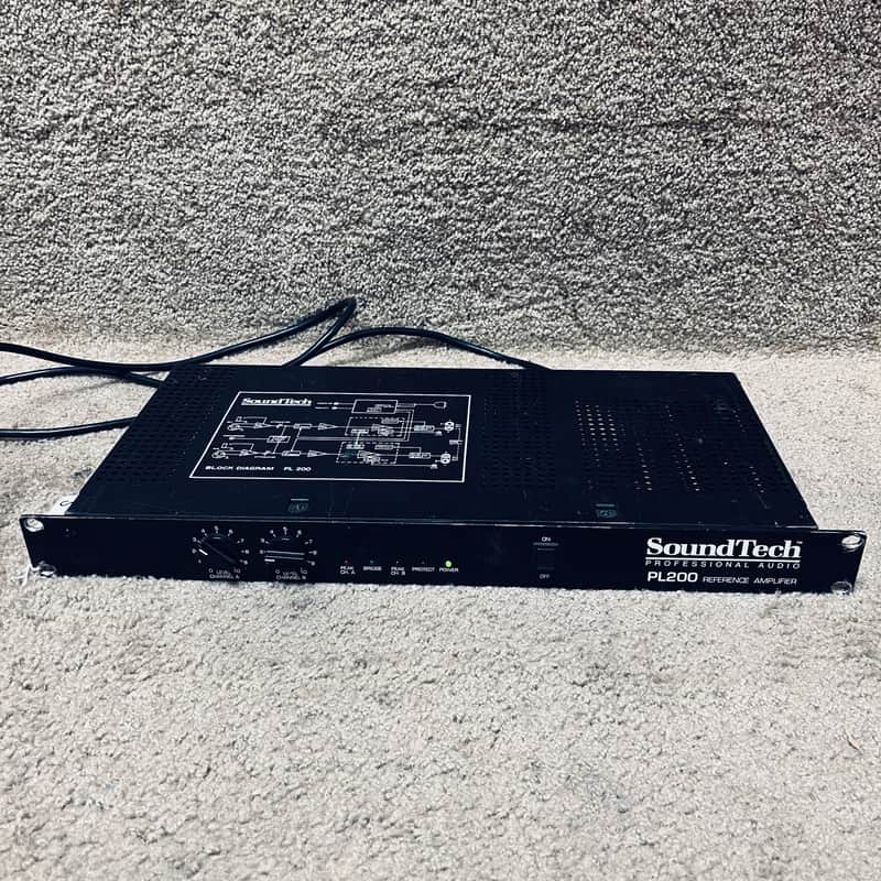 SoundTech PL200 Reference Rack Mount Amp image 1