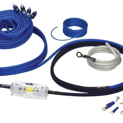 Stinger SK6681 8 Gauge 6000 Series Complete Amplifier Installation Kit 100% oxygen-free Copper image 2