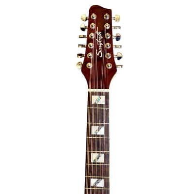Sawtooth ST-MPL-AEJC-12 12-String Acoustic-Electric Guitar w/ Soft Case image 3