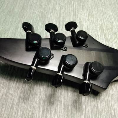 10S Metal Electric Guitar Ash Body and 5-Piece Neck  in Satin Black image 17