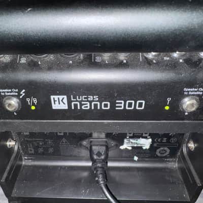 HK Audio Lucas Nano 300 Compact Stereo PA System with 3-Channel Mixer 2010s - Black image 19
