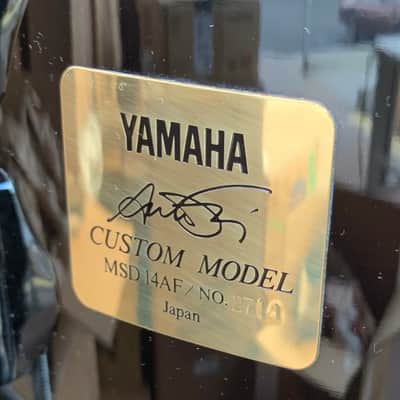 Yamaha Anton Fig Custom Model 6x14" Snare Drum (Rm4) image 2