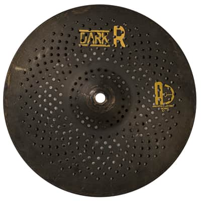 Agean Cymbals Dark R Low Noise Cymbal Set + 18" Crash + 16" China + 10" Splash image 5