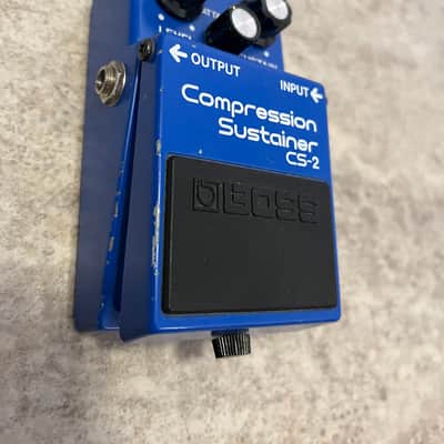 Boss CS-2 Compression Sustainer (Black Label) 1981 - 1986 - Blue image 4