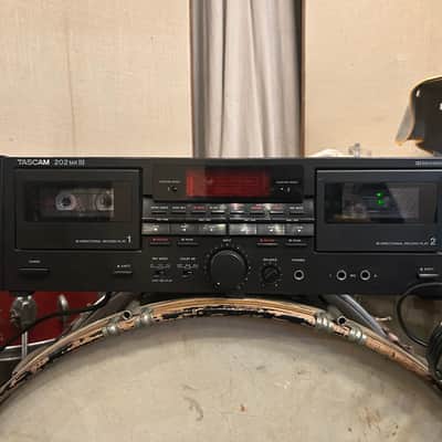 Tascam 202 MKIII Double Cassette Deck image 1