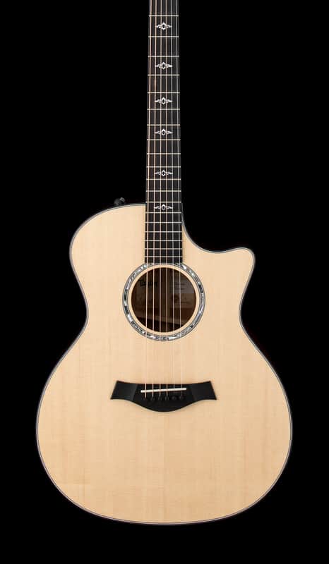Taylor Custom Shop Select 414ce Tropical Mahogany/Sitka Spruce, Black Binding #63062 image 1