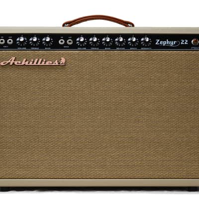 Achillies Blonde Zephyr 22 1x12 Hand Wired Amp Reverb Vibrato AB763 image 2
