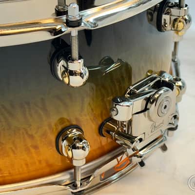 Pearl Masterworks Heritage Artisan Custom 4pc 22/13/16 Kit + 14 snare 2026 - Dusk Sunset Fade Gloss image 15