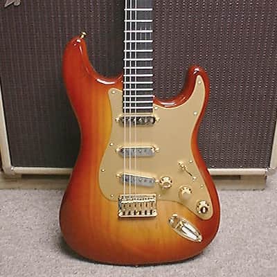 Gorgeous Handmade Stratocaster 1 piece ash body, Warmoth padouk neck, LSR tuners image 1