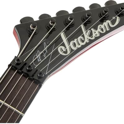 Jackson Pro Series Signature Phil Demmel Demmelition Fury PD Electric Guitar. Laurel FB, Red Tide Fade image 15