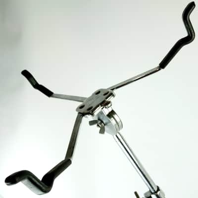 Slingerland Snare Drum Stand#802 Flush Base Tripod+Ratchet Basket Flat Niles 60s image 6