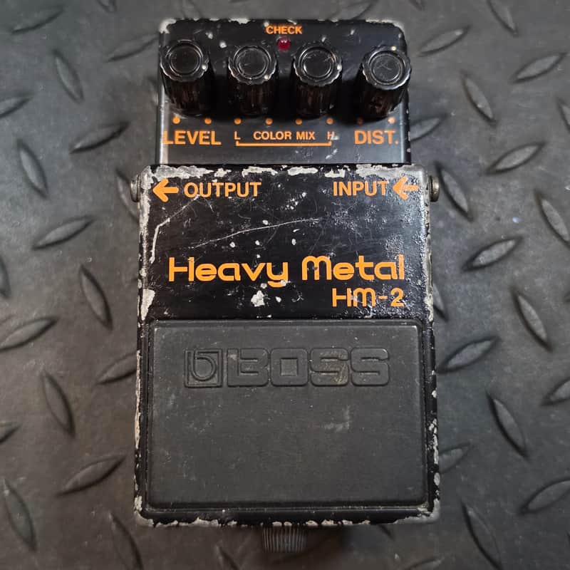 Boss HM-2 Heavy Metal (Black Label) 1983 - 1988 MIJ Japan Distortion image 1