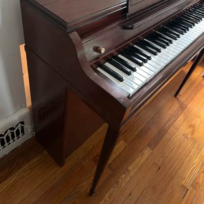 Wurlitzer 700 64-Key Electric Piano 1958 - 1961 - Brown image 3