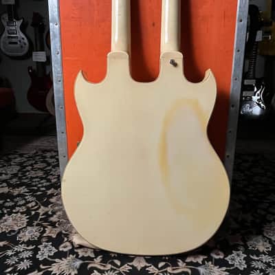 Gibson EDS-1275 Double 12 Hollowbody 1961 White (Super Rare) image 8
