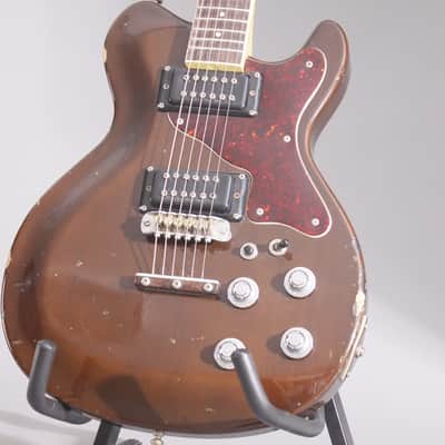 Mosrite of California  Blues Bender 1970 Brown image 1
