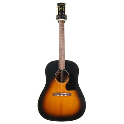 Epiphone Inspired By Gibson 1942 Banner J-45 Electro Acoustic Guitar, Sunburst with Case image 3