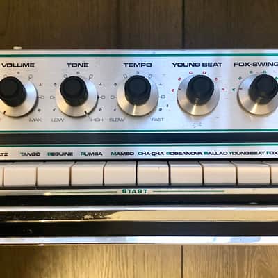 Korg Keio Donca Matic Mini Pops 20S ultra rare analog drum machine stereo 60s beat box rhythmbox image 1