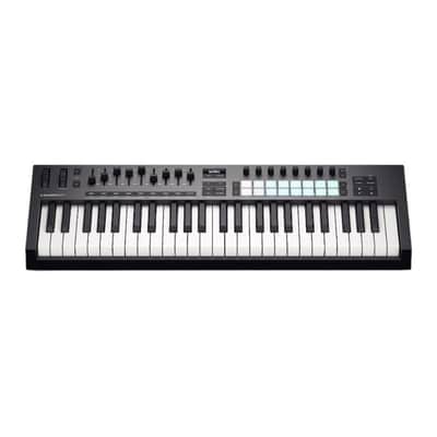 Novation Launchkey 49 MK4 49-Key USB MIDI Compact All-In-One DAW Keyboard Controller with Ableton Live 12 Lite and 16 Velocity Sensitive Pads