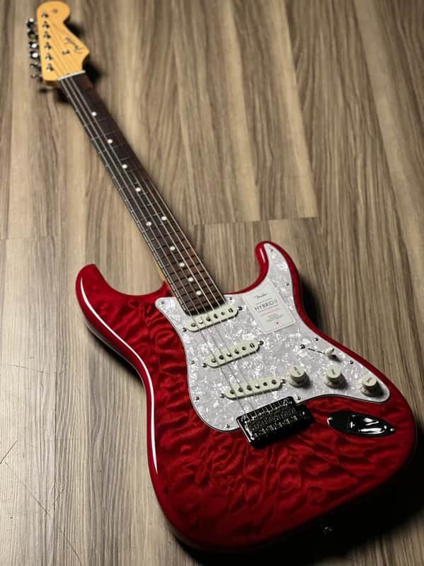 Fender MIJ Hybrid II Stratocaster QMT 2024 Collection | Reverb