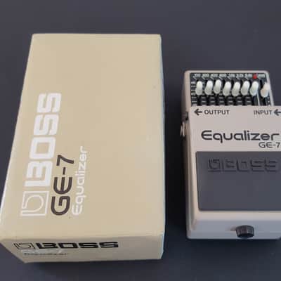 Boss GE-7 Equalizer (Black Label) Vintage - Grey