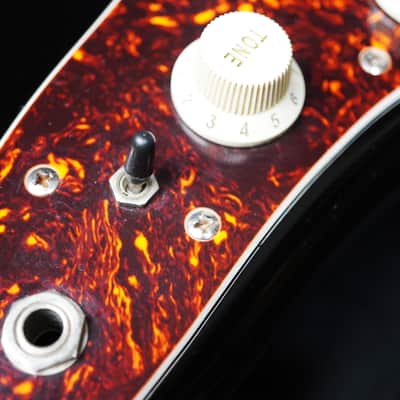 Fender Jazzmaster (1988) – JM66-70 Black / Fujigen Japan E-Serial / Vintage MIJ / Rare image 19