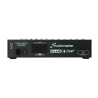 Studiomaster Club XS 10 Plus Mixer image 3
