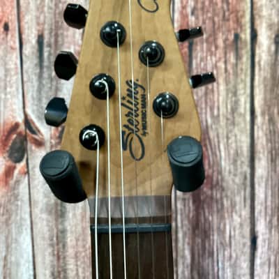 Sterling Richardson 6 Cosmic Purple Burst Satin w/ trem stop image 4