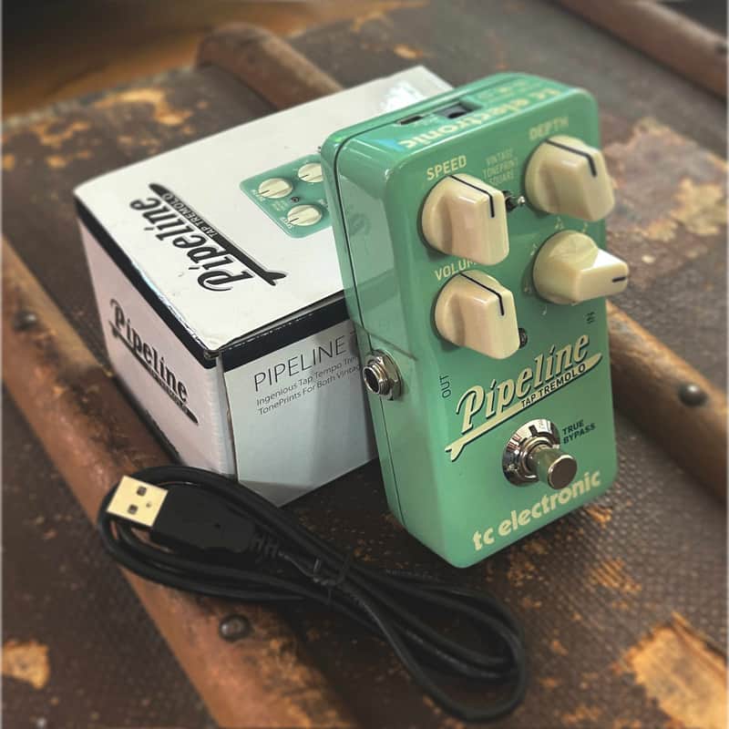 TC Electronic - Pipeline Tap Tremolo - Seafoam Green image 1