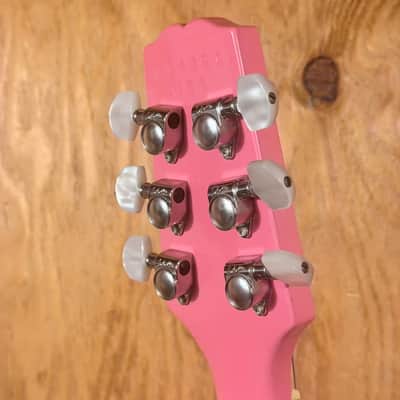 2005 Hamer USA Korina Special Jr. Flamingo Pink - SN 554291 w/ Hardshell Case image 8