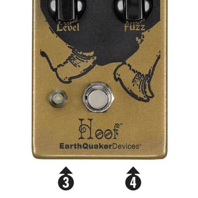 Earthquaker Devices Hoof® V2 Hybrid Fuzz Pedal image 4