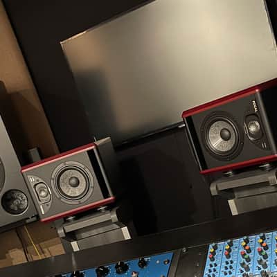 Focal Solo6 ST6 Active Studio Monitor (Pair) 2022 - Present - Red - Flawless Showroom Units image 1