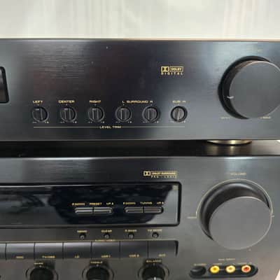 Marantz SR-96U Receiver (Original Box) & DP-870 Digital Processor 1997-2000 - Black image 3