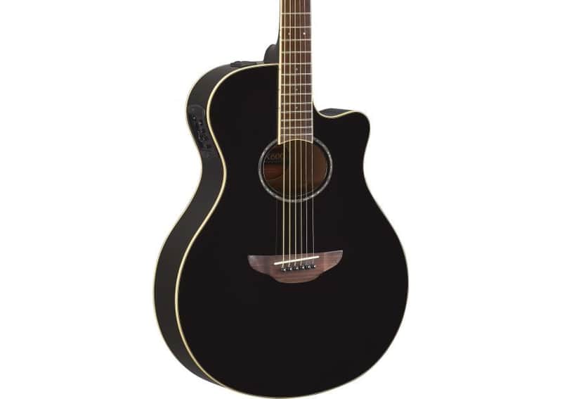 Yamaha APX600 Thinline Cutaway Acoustic-electric Guitar - Black image 1