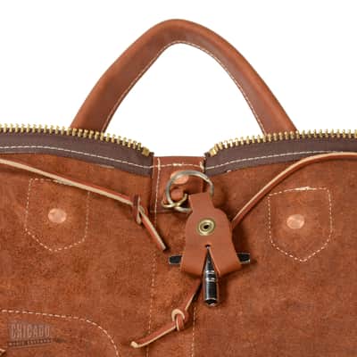 Tackle by McPherson Oiled Leather Stick Bag Brown image 3