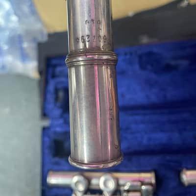 King Cleveland 610 Flute w/ Hard Case Blue Lining (parts/ repairable) image 15