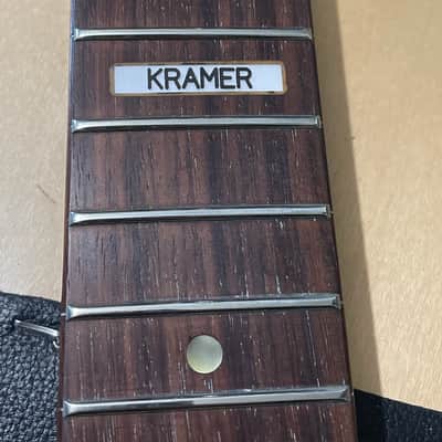 1980's Kramer USA American R2 Bound Pointy Guitar Neck Floyd Ready 22 Fret Inlay @ 12th Fret image 10