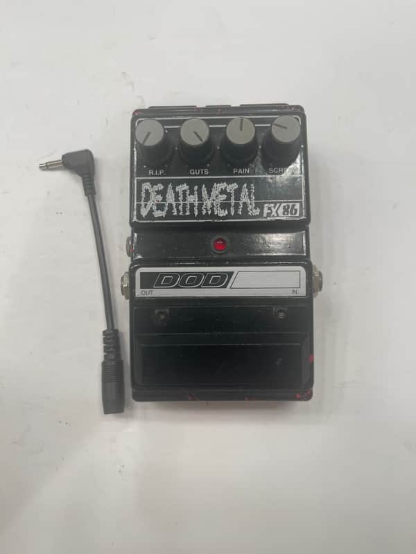 DOD Digitech FX86 Original Death Metal Distortion Vintage Guitar