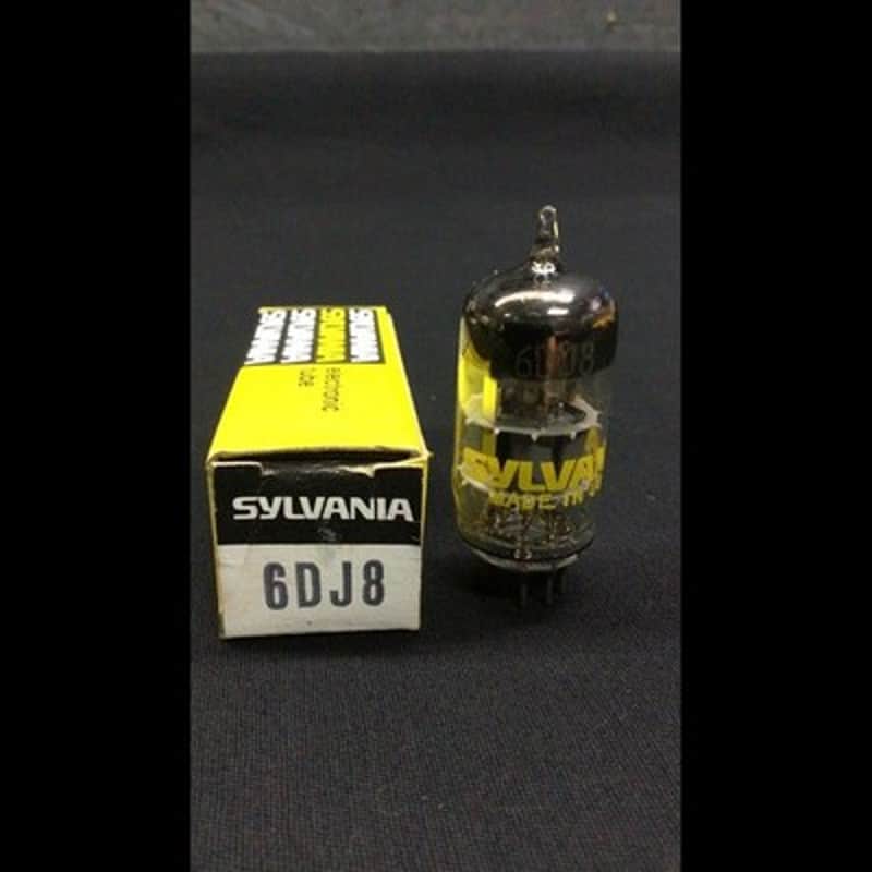 NOS SYLVANIA 6DJ8 ECC88 Vintage Audio Vacuum Tube O Getter USA Tested 10.9880 image 1