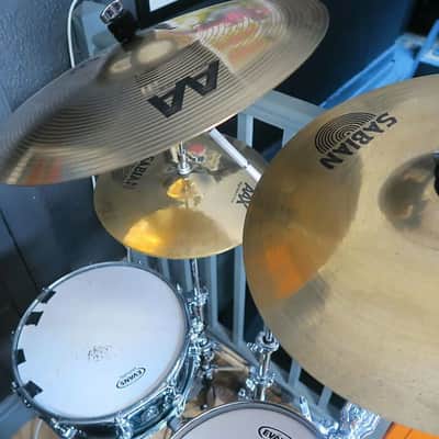 Natal Cafe Racer Poplar Green Sparkle Ex Puddle of Mudd 6 Piece Drum Kit + Hardware image 4