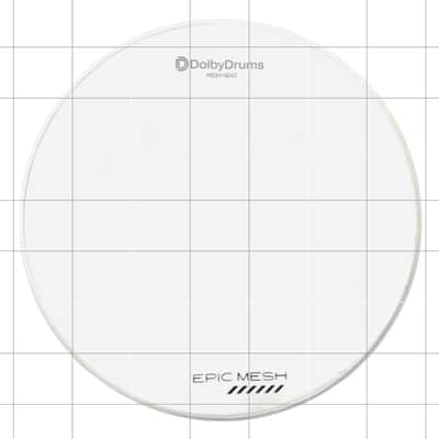 Dolby Drums 14” 2-Ply B-STOCK Epic Mesh Drumhead for Roland Alesis Lemon Pad image 2
