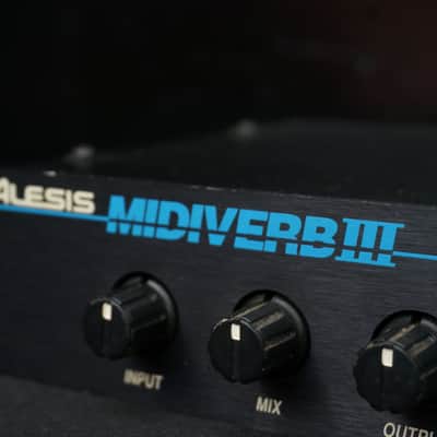 Alesis MIDIVERB III 3 Vintage Digital Reverb & Multi Effects 1U Rack Unit image 6