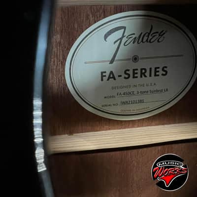 Immagine Fender   Fa 450 Ce - 6